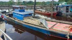 Ditpolairud Polda Riau Bongkar Praktik Tambang Pasir Ilegal, 3 Orang Ditangkap<