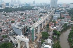 Jakpro Targetkan LRT Jakarta Fase 1B Beroperasi Agustus 2026, Uji Coba usai Lebaran