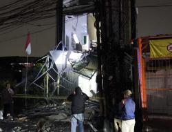 Ledakan Terjadi di Gedung Pondok Aren Tangsel, Bangunan Bertingkat Hancur