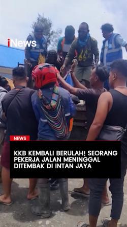 KKB Kembali Berulah! Seorang Pekerja Jalan Meninggal Ditembak di Intan Jaya