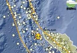 Info BMKG Gempa Terkini M 4,6 Guncang Jantho Aceh Besar<