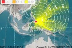 Waspada! Daftar Wilayah Berpotensi Tsunami usai Gempa M7,6 Melonguane Sulut<