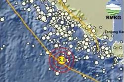Gempa Hari Ini Guncang Enggano Bengkulu, Berkekuatan Magnitudo 5,1