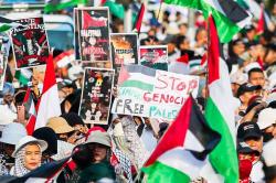 Massa Aksi Bela Palestina Dukung Sikap Indonesia Tolak Atlet Israel, Contoh bagi Dunia
