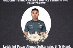 Lulusan Akmil 2023, Letda Fauzi Perwira Muda TNI asal Pangkep Gugur Ditembak OPM di Kiwirok<
