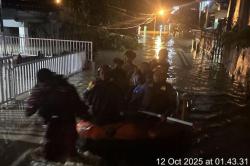 BNPB: Banjir Rendam 3 Daerah di Sumut, 13.000 Warga Terdampak