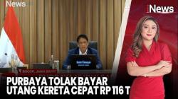 Menkeu Purbaya Tegas Tolak Pembayaran Utang Kereta Cepat dari APBN