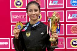 Bangga! Polwan Polda Sumut Sabet Medali Emas Piala Dunia Kickboxing Uzbekistan 2025