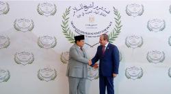 Tiba di KTT Perdamaian Gaza, Prabowo Disambut Hangat Presiden Mesir El-Sisi