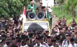 Aliansi Santri di Cianjur Gelar Aksi dan Serukan Boikot Program Televisi Lecehkan Kiai<