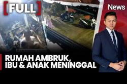 Terekam CCTV Rumah Ambruk di Balikpapan, Ibu dan Anak Tewas Tertimpa Reruntuhan