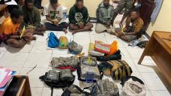 Ditpolairud Polda Papua Gagalkan Penyelundupan Ganja Dalam Jumlah Besar dari PNG<