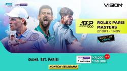 Duel Sengit di Rolex Paris Masters 2025! Alcaraz, Sinner dan Medvedev Bersaing di Turnamen Penutup ATP Masters