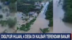 Banjir Rendam 4 Desa di Ketapang Kalbar, Warga Terpaksa Mengungsi<