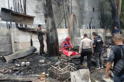 Tragis! Lansia Tewas akibat Kebakaran Warung di Penjaringan Jakut