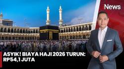 Biaya Haji Turun Rp2 Juta,  Segini yang Dibayar Jemaah