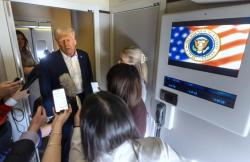 Pesawat Air Force One Dinaiki Trump Mengalami Masalah, Putar Balik ke Maryland 