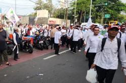 Demo Guru di Monas Hari Ini, 1.597 Polisi Disiagakan