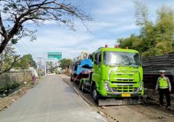 Lalu Lintas di Kosambi Tangerang Macet Imbas Truk Anjlok 