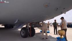 Prabowo Serah Terima Pesawat Raksasa Airbus A400M di Halim Perdanakusuma