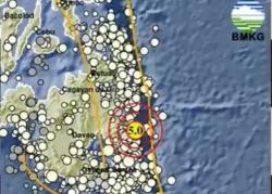 Info BMKG Gempa Hari Ini M 5,0 Guncang Melonguane