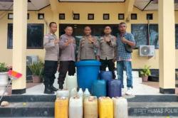 Polda NTT Sita 9.610 Liter Miras Ilegal, Jadi Pemicu Gangguan Kamtibmas<