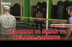 Ledakan di SMAN 72 Jakarta, Korban Luka Sebagian Besar akibat Pecahan Kaca