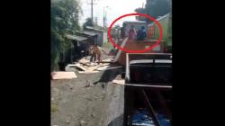Viral Aksi Bajing Loncat di Pelabuhan Belawan, Curi Muatan Truk<