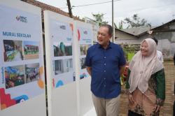HUT ke-36 MNC Group, MNC Peduli Perbaiki Kantor SDN Babakan Kencana