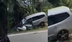 Kecelakaan Truk Tronton Tabrak Livina di Pangandaran, 2 Orang Luka Parah<