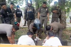 Anggota Satpol PP Tewas Kecelakaan Motor di Palangka Raya, Diduga Tabrak Trotoar<