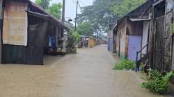 Sungai Deli Meluap Diguyur Hujan 4 Hari, Banjir di Medan Meluas<