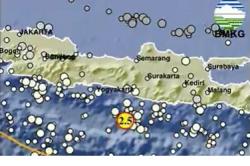 Pusat Gempa Hari Ini di Bantul Kedalaman 15 Km, Cek Magnitudonya!<
