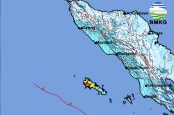 Gempa Sinabang Magnitudo 6,3 Dirasakan Kuat di Aceh Selatan<