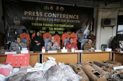 Instruksi Presiden, Polda Banten Bongkar 10 Tambang Ilegal Tangkap 8 Tersangka<