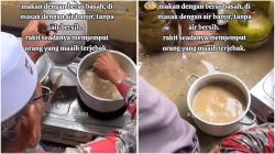 Memprihatinkan, Viral Video Warga Aceh Terpaksa Masak Nasi Pakai Air Banjir<
