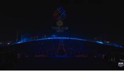 Ribuan Drone Memukau Langit Bangkok di Upacara Pembukaan SEA Games 2025