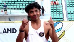 Zohri Dikalahkan Pelari Thailand! Sprinter Indonesia Raih Perak di SEA Games 2025 
