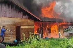 Kebakaran Rumah di Anggana Kutai Kartanegara, 3 Balita Tewas