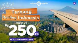 Liburan Akhir Tahun Makin Terjangkau: Diskon Pesawat s.d Rp250.000