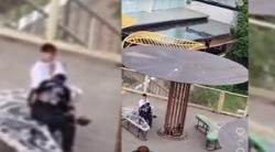 Viral Video 30 Detik Sepasang Muda-Mudi Mesum di Teras Cihampelas Bandung<