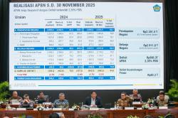 Kinerja APBN November 2025 Catat Defisit Rp560,3 Triliun