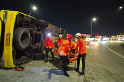 Kronologi Kecelakaan Bus Tewaskan 15 Orang di Tol Semarang, Tabrak Pembatas Jalan