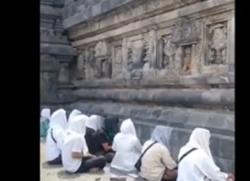Viral Video Ritual Zikir di Candi Siwa Prambanan, Pengelola TWC Minta Maaf<