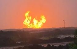 Ledakan Pipa Gas PT TGI di Inhil Riau Padam usai Pemadaman 13 Jam<