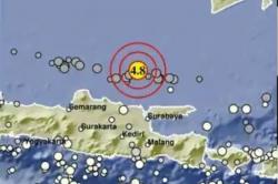 Gempa Hari Ini Magnitudo 4,8 Guncang Tuban Jatim