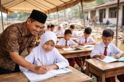 Kegiatan Belajar Mengajar di Sumut Dimulai Hari Ini, 95 Persen Sekolah Siap Beroperasi<