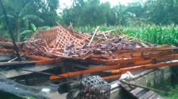 5 Rumah di Bojonegoro Roboh Diterjang Hujan Deras dan Angin Kencang <