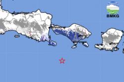 Gempa Hari Ini Magnitudo 4,5 Guncang Kuta Selatan Bali, Terasa hingga Jembrana<