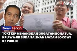 Bonatua Menang Gugatan di KIP, KPU Wajib Buka Salinan Ijazah Jokowi ke Publik